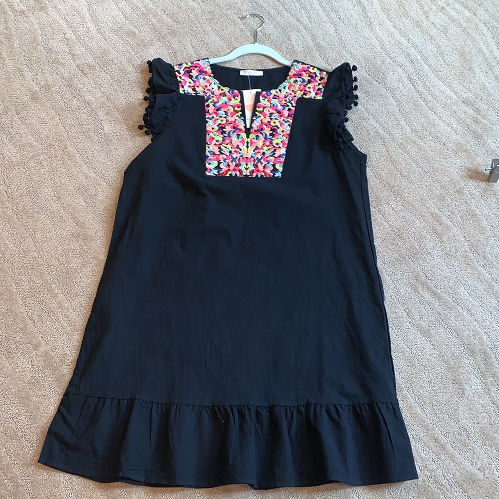 Kirundo Embroidered Ruffle Mini Dress‎ - Picture 11 of 17